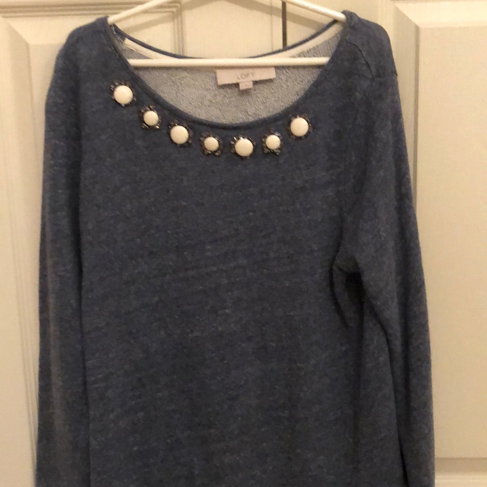 Navy sweatshirt